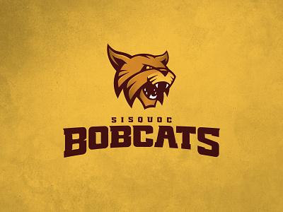 CFFL Sisquoc Bobcats bobcat design fantasy football football illustration logo mascot sports sports design typography