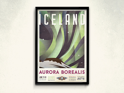 World of Wonder Travel Poster Series aurora borealis design grand canyon great barrier reef illustration layout poster travel victoria falls