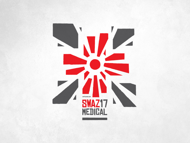 Swazi17 Medical Mission Team Logo illustration logo design africa swaziland mission medical design logo