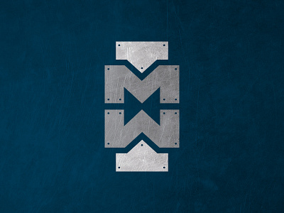 Innovative Metal Works Logo branding design identity imw logo logo design metalwork