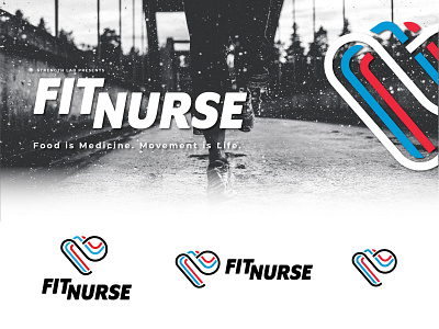 Fit Nurse Branding branding design logo