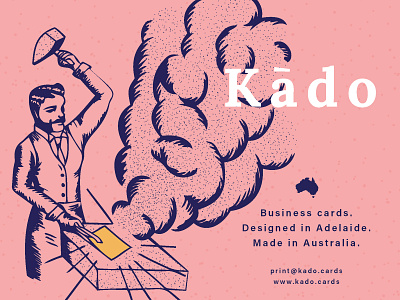 Kado - Business Cards Adelaide branding business cards design designer illustration logo vector