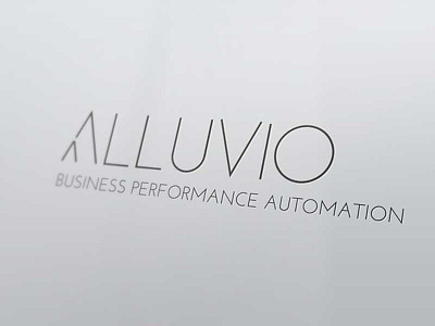 Alluvio a alluvial automation brand flow logo