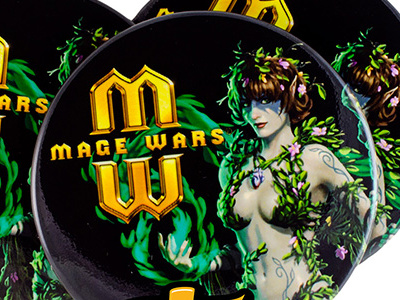 Mage Wars Druid Button