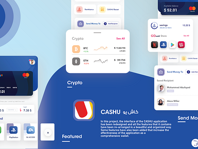 Wallet app Ui design