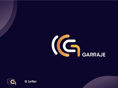 Garraje logo desine app branding design icon letter libya logo turkey