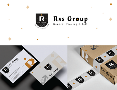 Rss Group general Trading Logo Design app branding company design illustration libya logo trading turkey ui