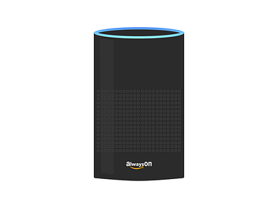 Alwayson / Amazon Alexa alexa amazon color colorful colorful dots llc colorfuldots concept design challenge echo