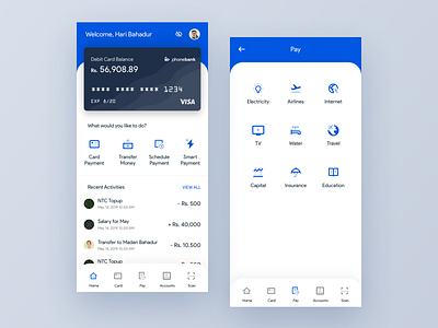 Banking App Concept