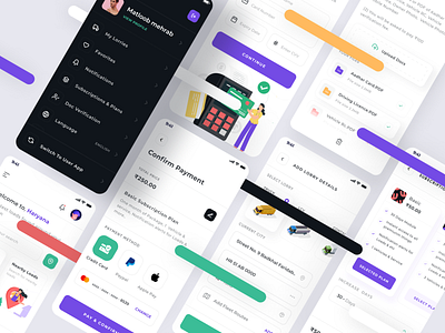 Truck Booking App Design app design app designer danish mehrab finance finance app illustration illustration app illustration design logistics app payment rebranding transport truck booking app ui ux ui design ui elements ui kit ui kit design ui ux design upload documents