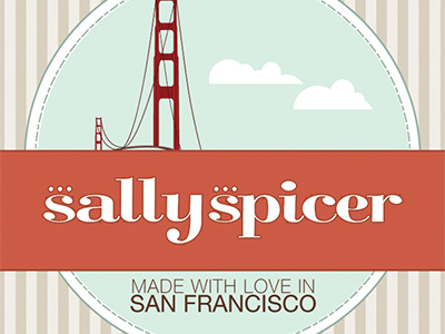 Sally Spicer Bags Logo branding logo