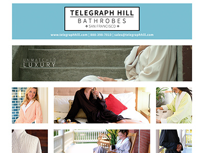 Telegraph Hill Robes Brochure brochure graphic design marketing