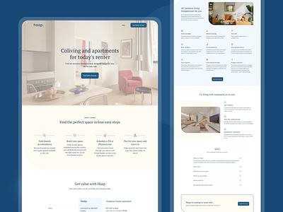 Haap Living | Landing Page