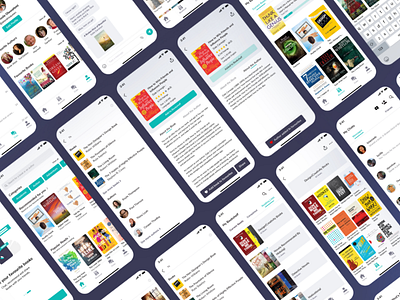 AnyBooks App Redesign Concept app app design app ui book book app figma minimal mobile app mobile ui product design redesign ui ui design uiux user experience user interface ux ui ux design