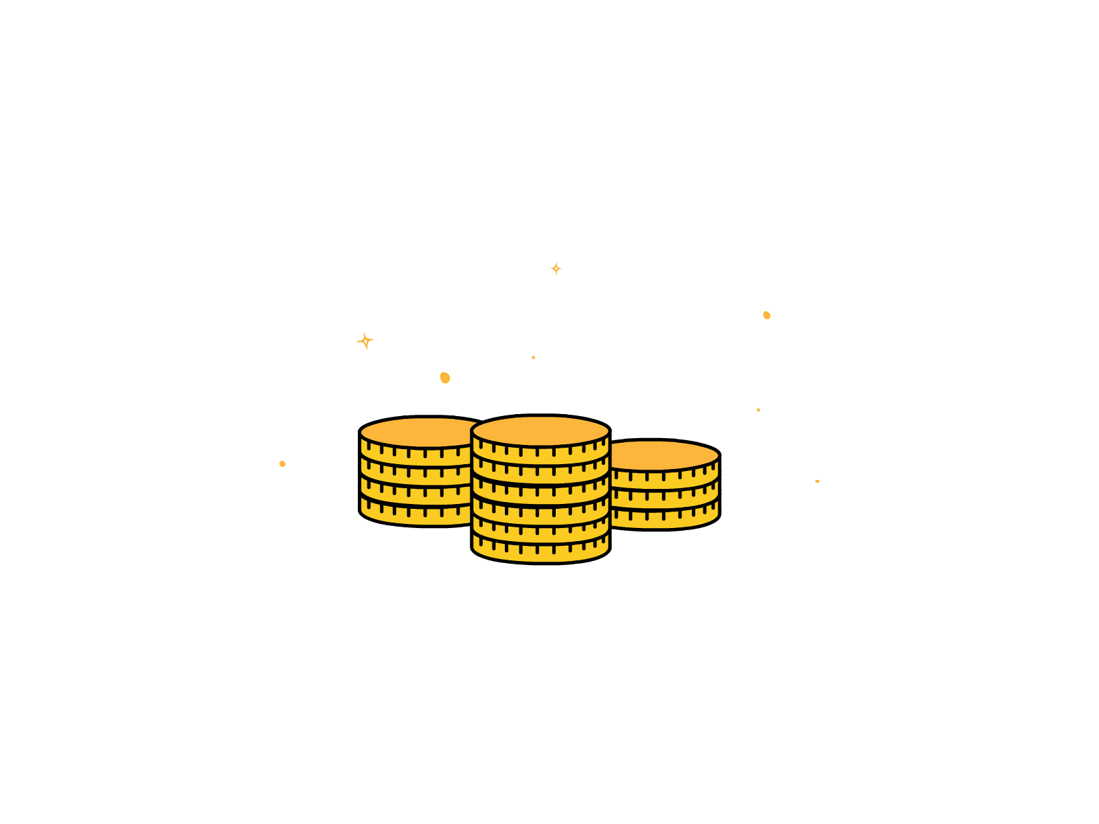 Money Money Money 3d animation branding coin coins cute graphic design kawaii logo money motion graphics ui