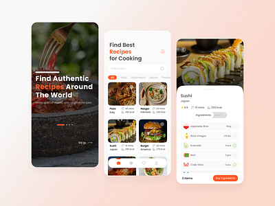 Reresepan - Mobile App Design app cook cuisine design figma freepik icon mobile app product design recipes ui unsplash ux