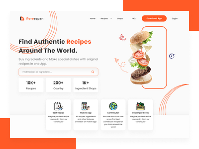 Reresepan - Web App Design app branding cook cuisine design figma flat freepik icon product design recipe similarpng ui ux web app