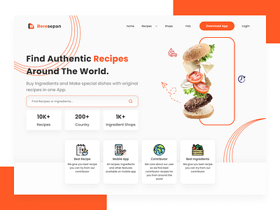 Reresepan - Web App Design