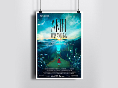 Movie poster ARIEL UNRAVELING film film poster movie movie poster poster poster design