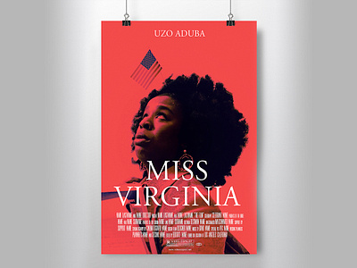 Poster idea for a film MIss Virginia film film poster movie movie poster poster poster design