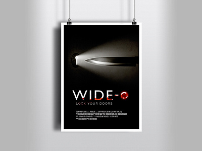 Movie poster idea for WIDE-O film film poster movie movie poster poster poster design