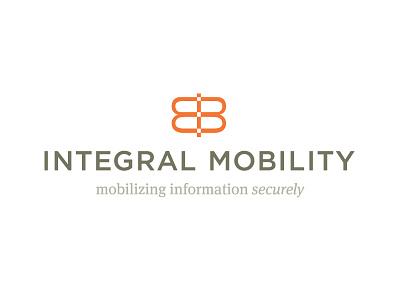 Integral Mobility logo branding graphic identity logo design