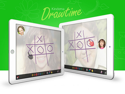 Kindoma Drawtime app design ios product design ux