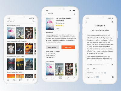 bookworm figma mobile app mobile app design mobile design mobile ui reading app