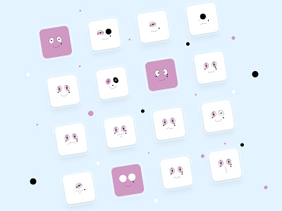 Smile Set app bootstrap clean colour concept emoji flat icon design icons illustrator minimal set smile ui vector