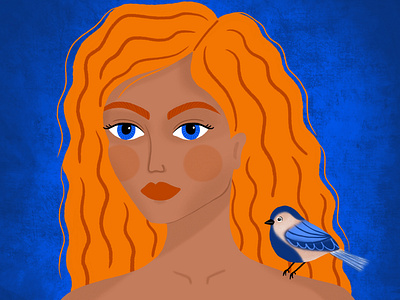 Girl With Bird