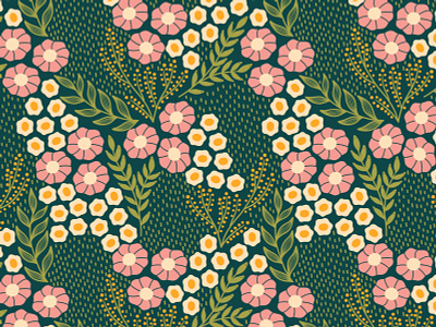 Simplicity scale fabric flat design floral floral pattern flowers repeating pattern seamless pattern surface pattern surface pattern design textile