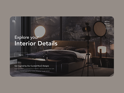 Interior Design Studio Homepage