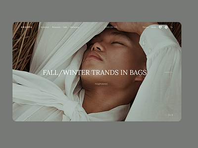 Fashion Bags Store Website Design