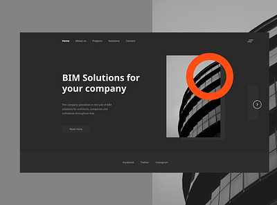 Business Website Design branding design minimal ui ux web