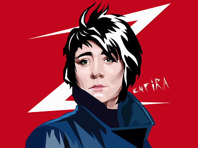 Zemfira illustration illustrator vector