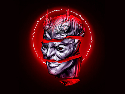 demon design illustration illustrator