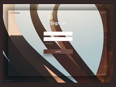 Elegant and Simple Login 