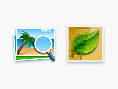 Feature Icons - Synology DiskStation Manager 3d branding features icon icon set icons illustration photoshop ui 圖標 設計