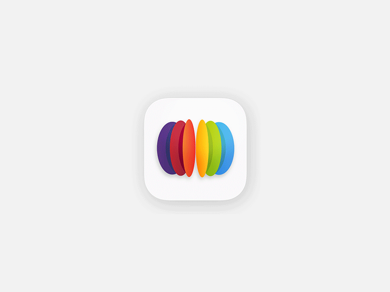 App Icon Design - Mylivn app icon motion graphic onboarding social app splash ui