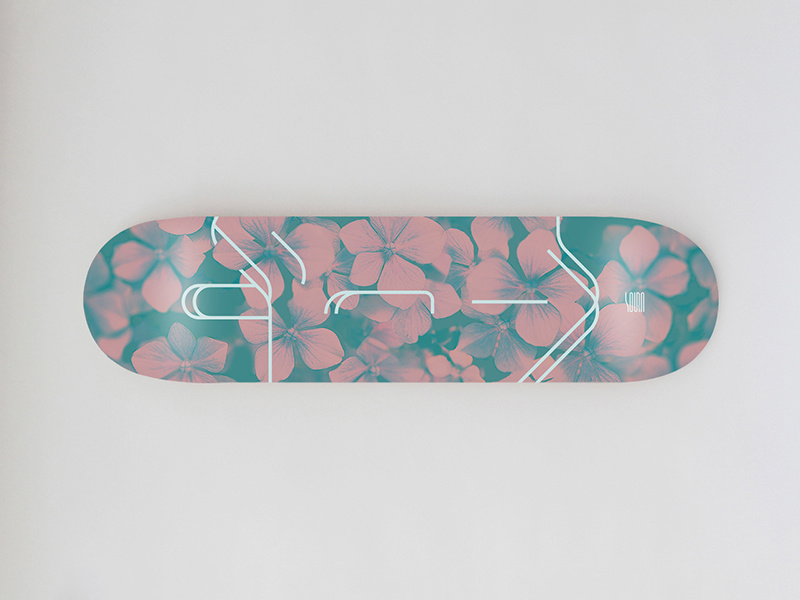 SOVRN deck graphic illustration art skateboard deck