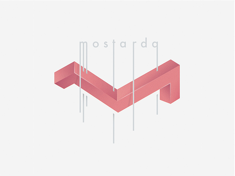 mostarda design illustration typography type crazy shit
