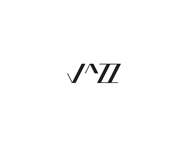 JAZZ lettering logo type typography