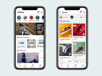 E-commerce App UI