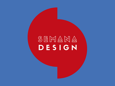 Semana Design (Design Week) brand branding colors design flat icon illustration logo logotype typography vector