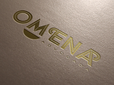 Omena Lawyer brand branding colors design flat icon illustration logo logotype typography vector