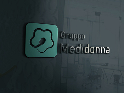 Gruppo Medidonna logo branding design flat graphic graphic design graphicdesign icon logo minimal typography
