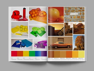 Moodboard - colors and shades -