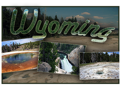 Wyoming Postcard