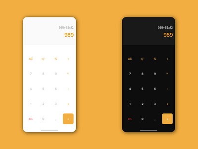 Daily UI | Calculator design