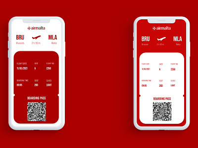 Daily UI | Boarding pass